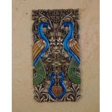 wooden painted wall panels